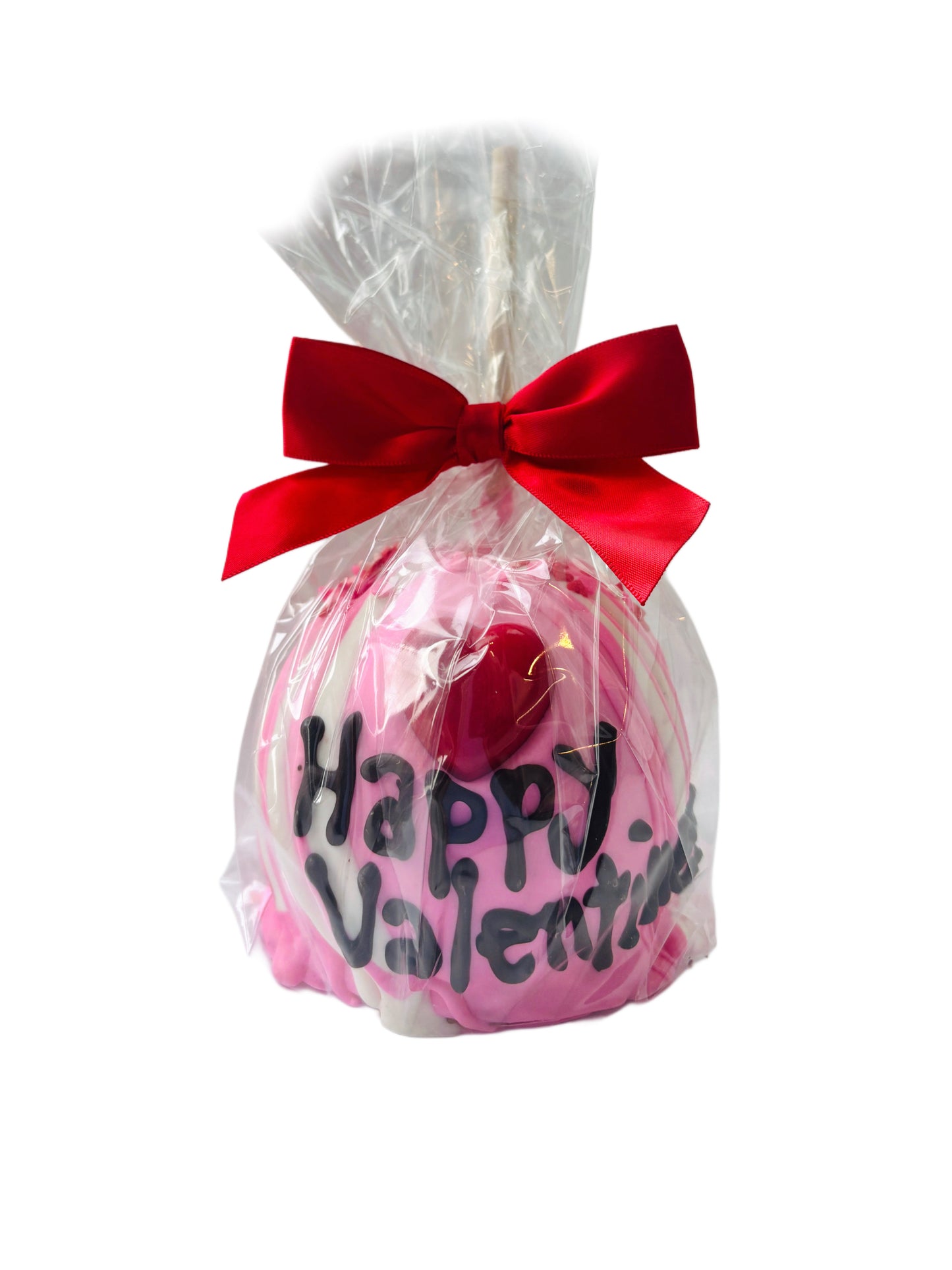 Personalized Couple's Names Chocolate Caramel Apple (1 apple)