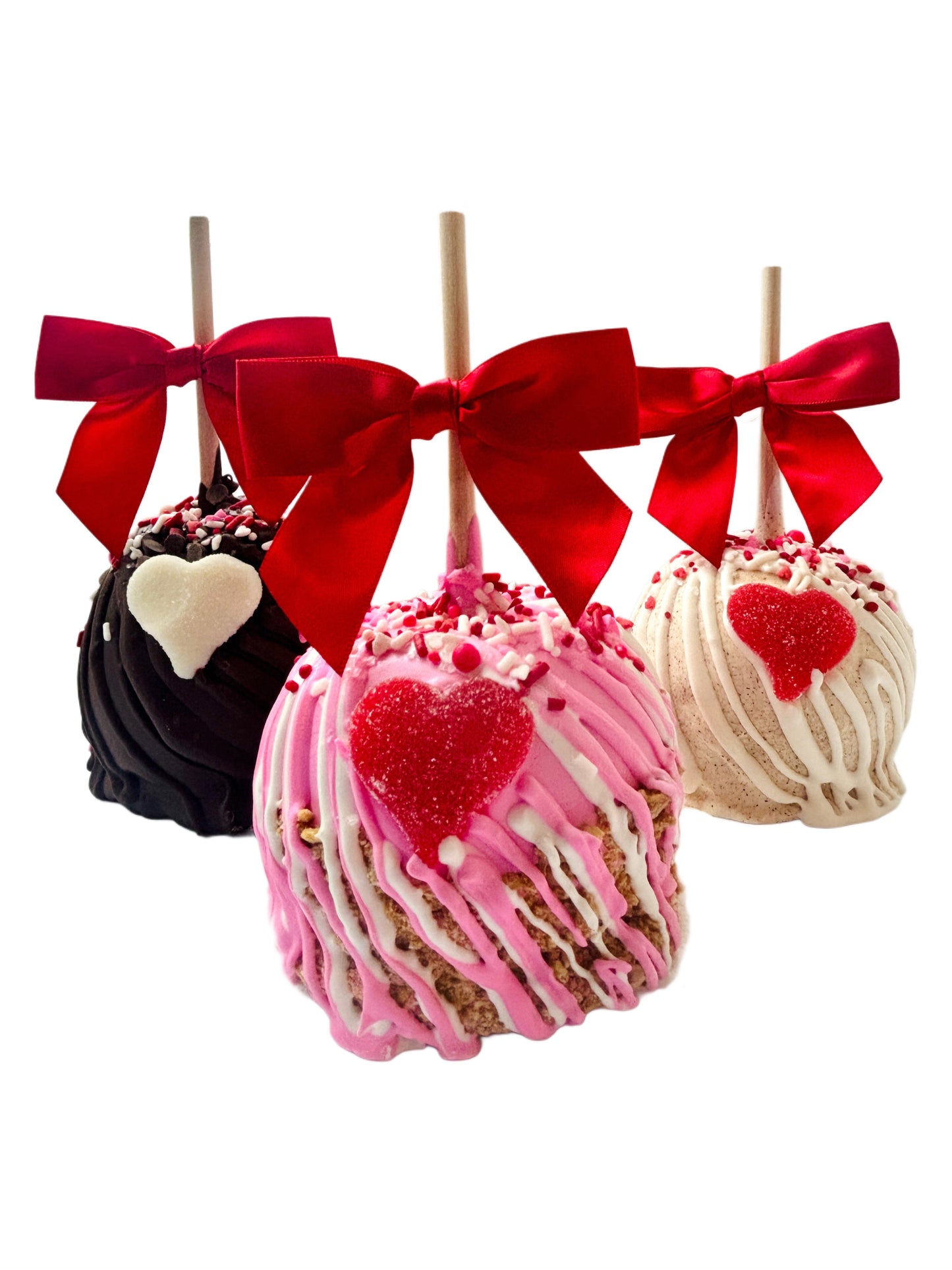 5 Valentine Gourmet Chocolate Caramel Apples
