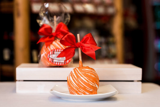 Orange Dream Caramel Apple