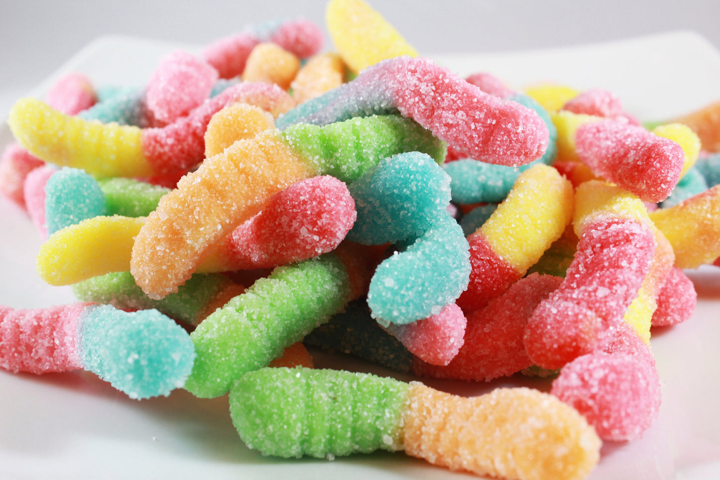 Sour Gummy Worms 1/2 lb