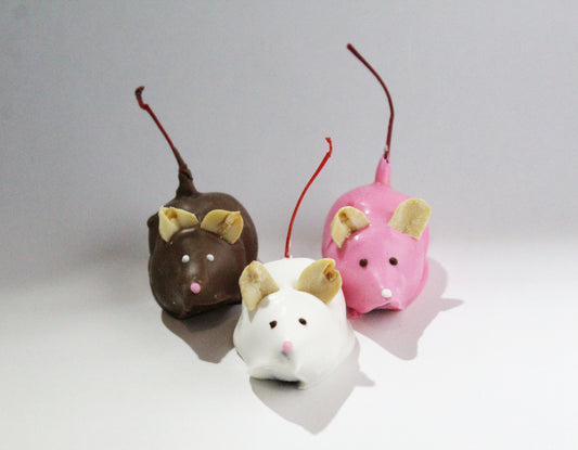 Chocolate Cherry Mice