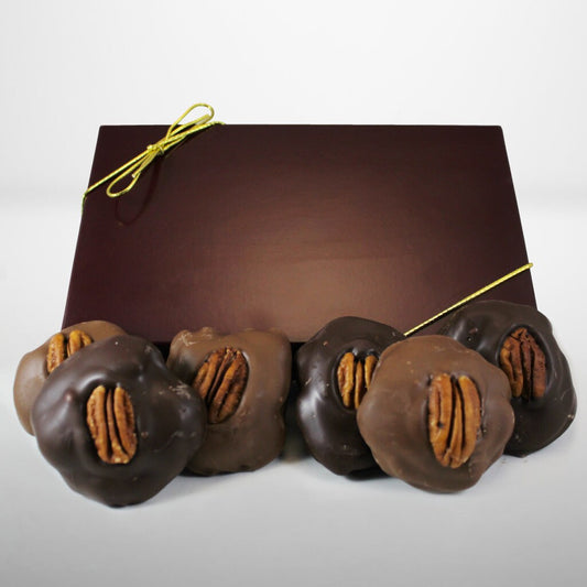 Chocolate Caramel Pecan Turtles