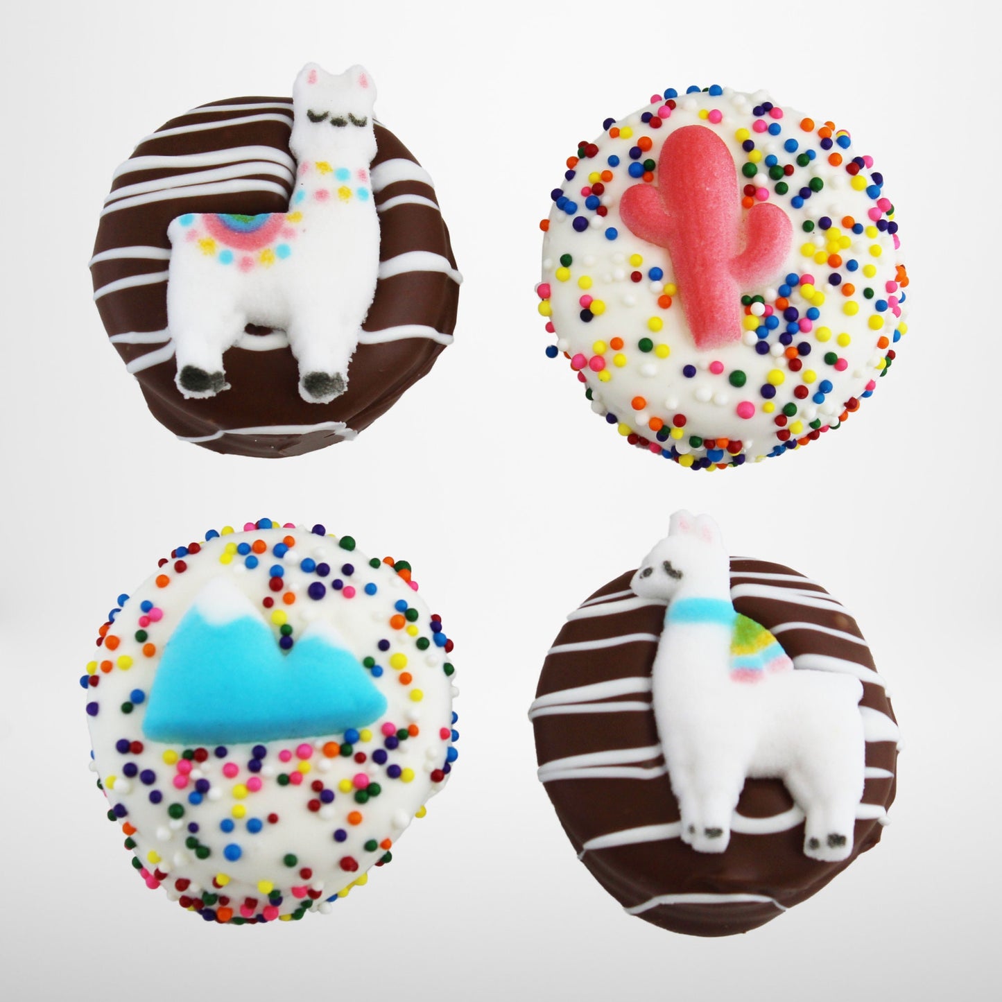 Save the drama for your LLAMA Chocolate Dipped Oreos