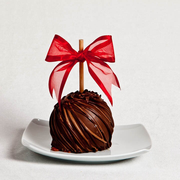 Death By Dark Chocolate Caramel Apple