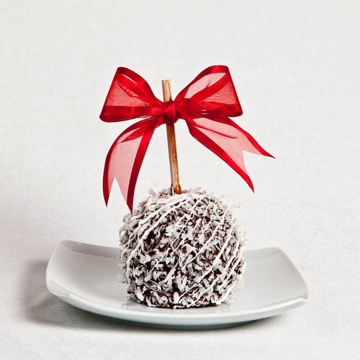 Dark Chocolate Coconut Gourmet Chocolate Caramel Apple