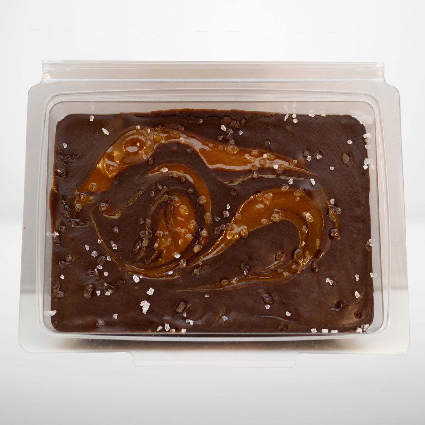 Fudge, 3/4 pound Dark Chocolate Caramel Sea Salt Fudge