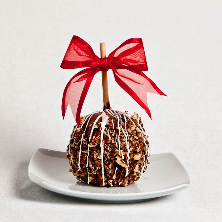 Pecan Turtle Chocolate Caramel Apple