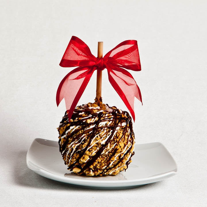 Snickers Chocolate Peanut Caramel Apple